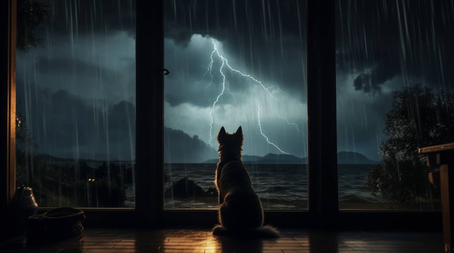 Calm Amidst the Storm: How to Prepare Your Dog for Thunderstorms